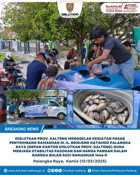 Gambar Pasar Penyeimbang Ramadhan Kamis (13/03/2025)