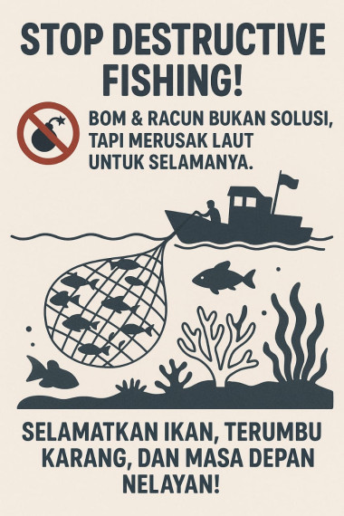Gambar Dampak Destructive Fishing
