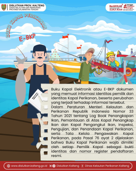 Gambar Buku Kapal Perikanan E-BKP