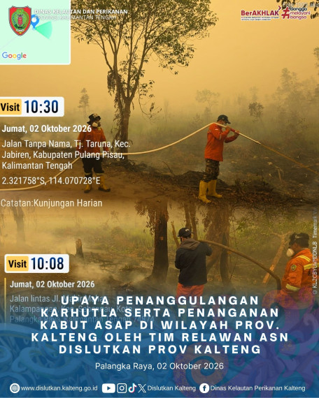 Gambar ASN DISLUTKAN KALTENG PEDULI KARHUTLA 02 Oktober 2026
