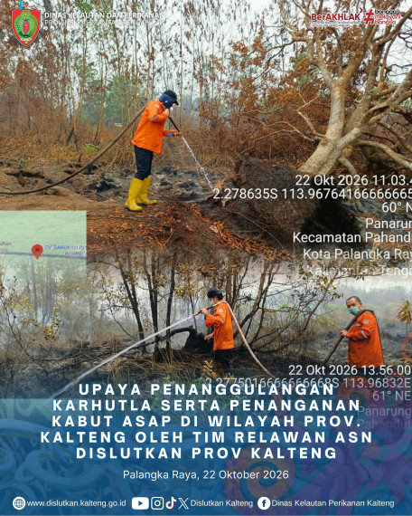 Gambar ASN DISLUTKAN KALTENG PEDULI KARHUTLA 22 Oktober 2026