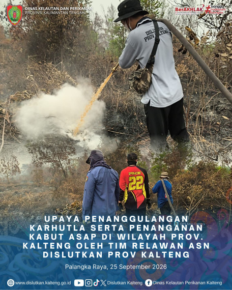 Gambar ASN DISLUTKAN KALTENG PEDULI KARHUTLA 25 September 2026