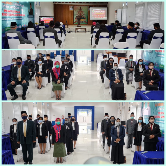 Gambar Dislutkan Prov. Kalteng Ikuti Pengambilan Sumpah/Janji dan Pelantikan Penyetaraan Jabatan