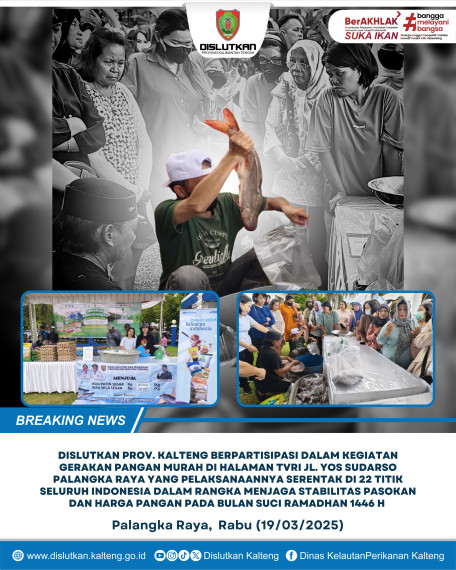 Gambar Dislutkan Prov. Kalteng Berpartisipasi dalam Kegiatan Gerakan Pangan Murah