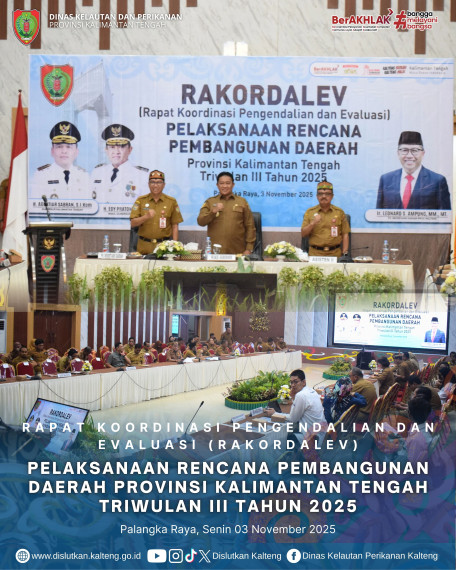 Gambar Rapat Koordinasi Pengendalian dan Evaluasi (Rakordalev) Pelaksanaan Rencana Pembangunan Daerah Provinsi Kalimantan Tengah Triwulan III Tahun 2025