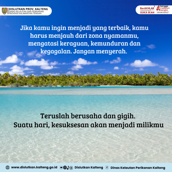 Gambar Teruslah berusaha dan gigih. Suatu hari kesuksesan akan menjadi milikmu