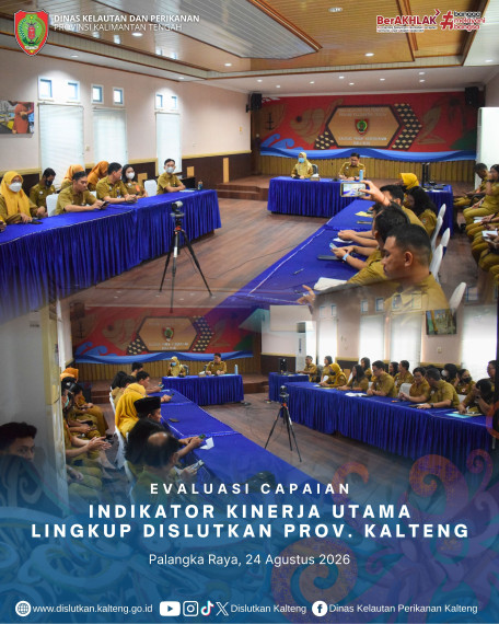 Gambar Evaluasi Capaian Indikator Kinerja Utama (IKU) Dinas Kelautan dan Perikanan Provinsi Kalimantan Tengah
