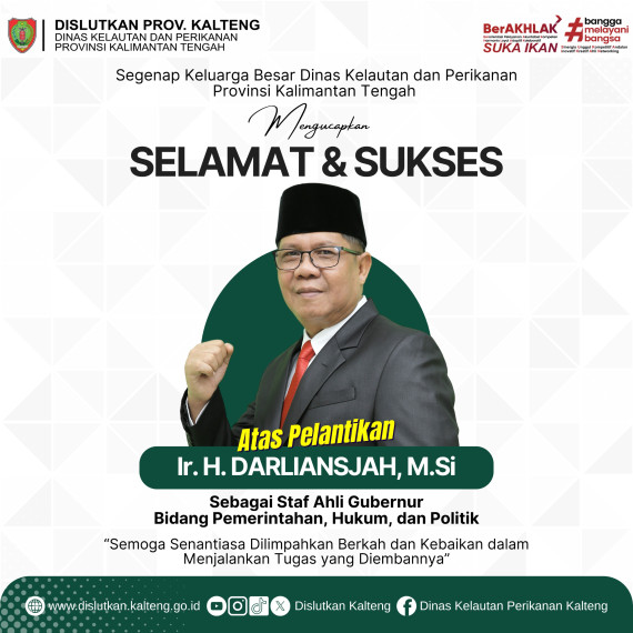 Gambar Selamat dan Sukses Dilantiknya Ir. H. Darliansjah, M.Si sebagai Staf Ahli Gubernur Bidang Pemerintah, Hukum dan Politik