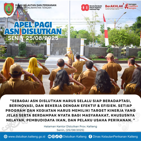 Gambar APEL PAGI DISLUTKAN 25 AGUSTUS