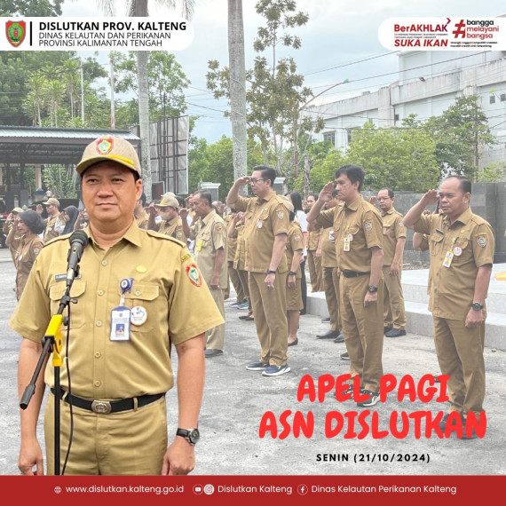 Gambar Apel Pagi ASN Dislutkan Senin (21/10/2024)