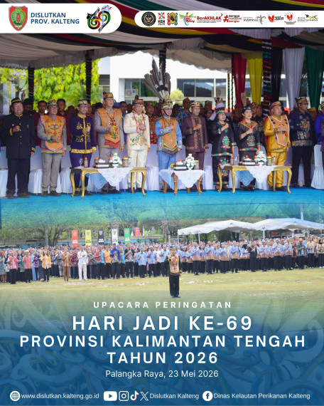 Gambar Upacara Peringatan Hari Jadi Ke-69 Provinsi Kalimantan Tengah Tahun 2026