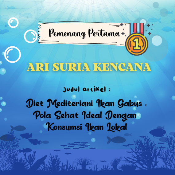 Gambar DIET MEDITERANIA IKAN GABUS: POLA SEHAT IDEAL DENGAN KONSUMSI IKAN LOKAL (Pemenang 1 Lomba Menulis Artikel Hari Ikan Nasional Tahun 2021)