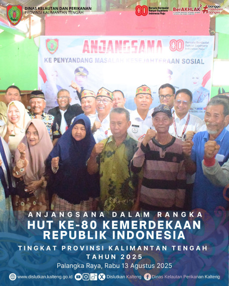 Gambar Anjangsana dalam rangka HUT Ke-80 Kemerdekaan Republik Indonesia tingkat Provinsi Kalimantan Tengah Tahun 2025