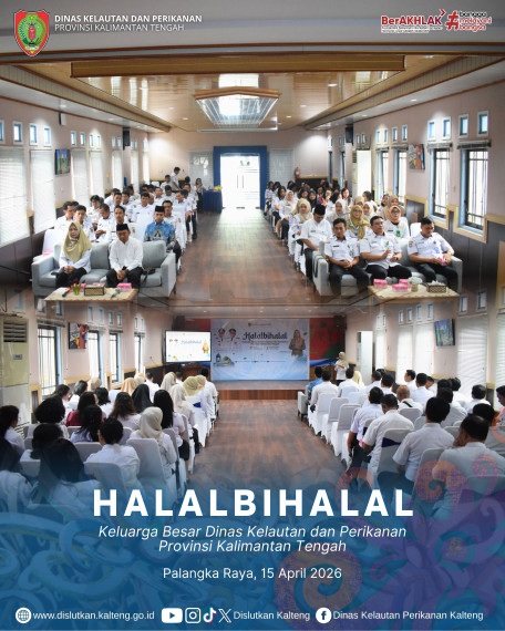 Gambar Halalbihalal Keluarga Besar Dinas Kelautan dan Perikanan Provinsi Kalimantan Tengah