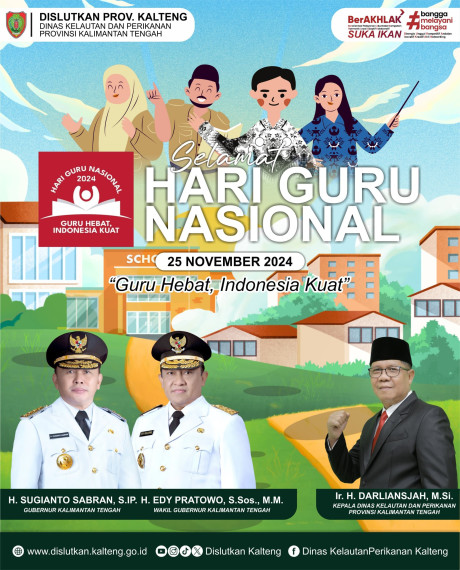 Gambar SELAMAT HARI GURU NASIONAL TAHUN 2024 "Guru Hebat, Indonesia Kuat"