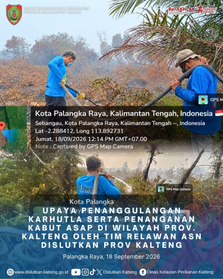 Gambar ASN DISLUTKAN KALTENG PEDULI KARHUTLA 18 September 2026