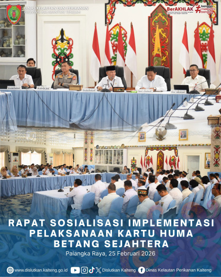 Gambar Rapat Sosialisasi Implementasi Pelaksanaan Kartu Huma Betang Sejahtera