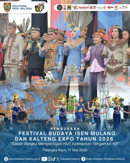 Gambar Pembukaan Festival Budaya Isen Mulang dan Kalteng Expo Tahun 2026
