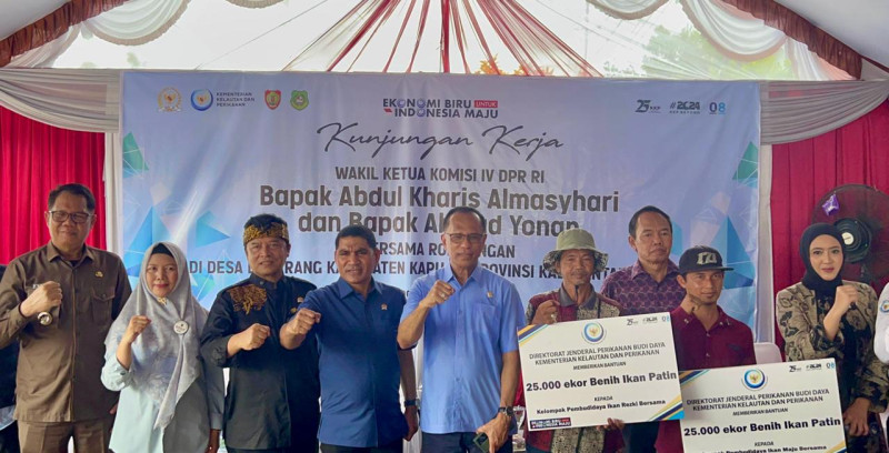 Gambar Dislutkan Prov. Kalteng Dampingi Komisi IV DPR-RI Kunker Reses ke Desa Basarang