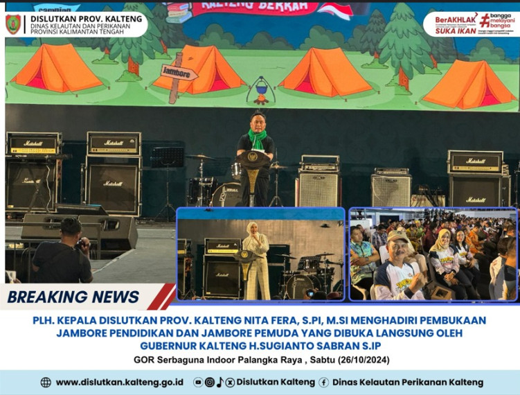 Gambar Plh. Kepala Dislutkan Prov. Kalteng Hadiri Jambore Pendidikan dan Pemuda
