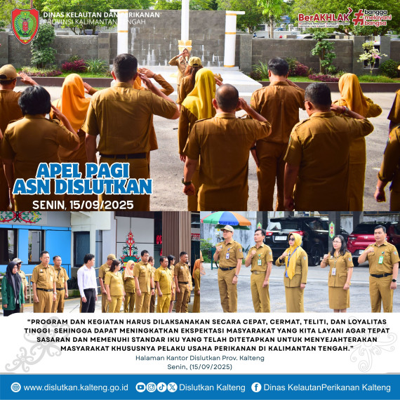 Gambar APEL PAGI ASN DISLUTKAN, SENIN 15 SEPTEMBER 2025