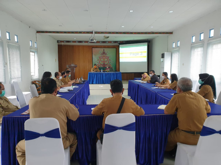 Gambar Rapat Pembahasan Percepatan dan Finalisasi Persiapan Pelaksanaan Pengadaan Barang dan Jasa Serta Langkah Eksekusi Dalam Pencapaian Target Serapan