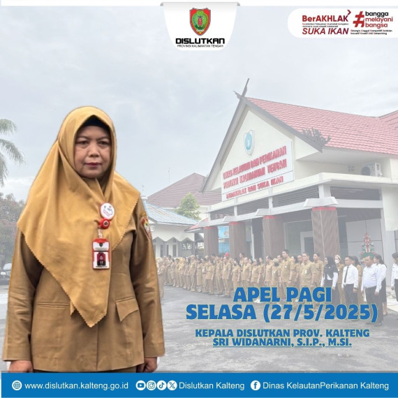 Gambar Kepala Dislutkan Sri Widanarni, S.I.P., M.Si Motivasi ASN, Selasa (27/5/2025)