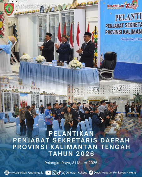 Gambar Pelantikan Penjabat Sekretaris Daerah Provinsi Kalimantan Tengah