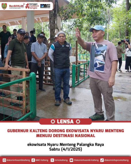 Gambar Gubernur Kalteng Dorong Ekowisata Nyaru Menteng Menuju Destinasi Nasional