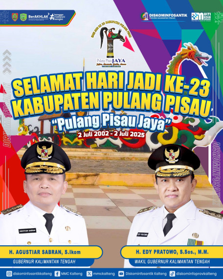 Gambar SELAMAT HARI JADI KE-23 KABUPATEN PULANG PISAU