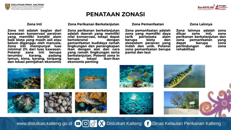 Gambar Penataan Zonasi Kalimantan Tengah