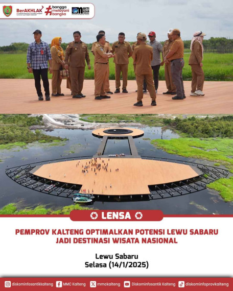 Gambar Pemprov Kalteng Optimalkan Potensi Lewu Sabaru Jadi Destinasi Wisata Nasional