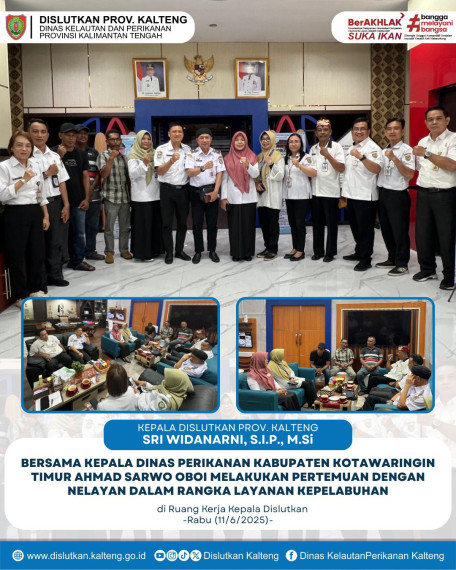 Gambar Pertemuan dengan nelayan dalam rangka Layanan Kepelabuhan