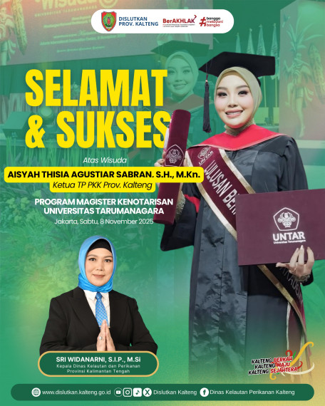 Gambar Selamat & Sukses! Atas wisuda Aisyah Thisia Agustiar Sabran, SH., M.Kn