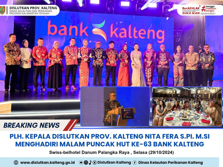 Gambar Malam Puncak HUT Ke-63 Bank Kalteng