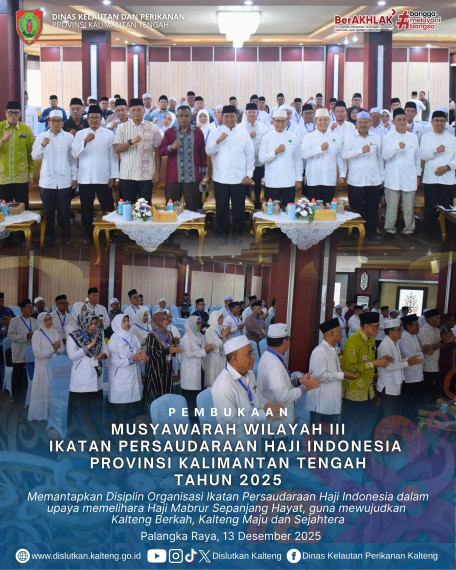 Gambar Pembukaan Musyawarah Wilayah III Ikatan Persaudaraan Haji Indonesia (IPHI) Prov. Kalteng Tahun 2025