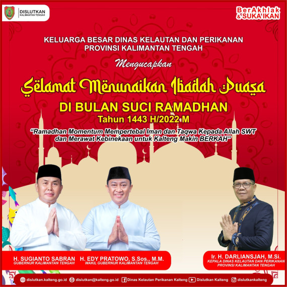 Gambar Selamat Menunaikan Ibadah Puasa 1443 H / 2022 M