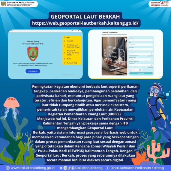 Gambar Apa itu Geoportal Laut Berkah?