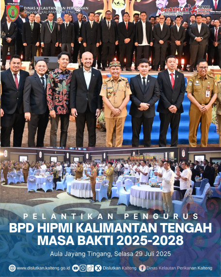 Gambar Pelantikan Pengurus BPD HIPMI Kalimantan Tengah Masa Bakti 2025-2028