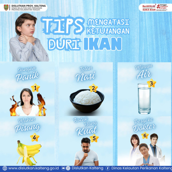 Gambar Tips Mengatasi Ketulangan Duri Ikan