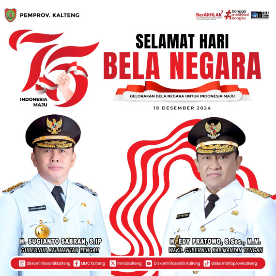 Gambar SELAMAT HARI BELA NEGARA 19 Desember 2024  "Gelorakan Bela Negara untuk Indonesia Maju"