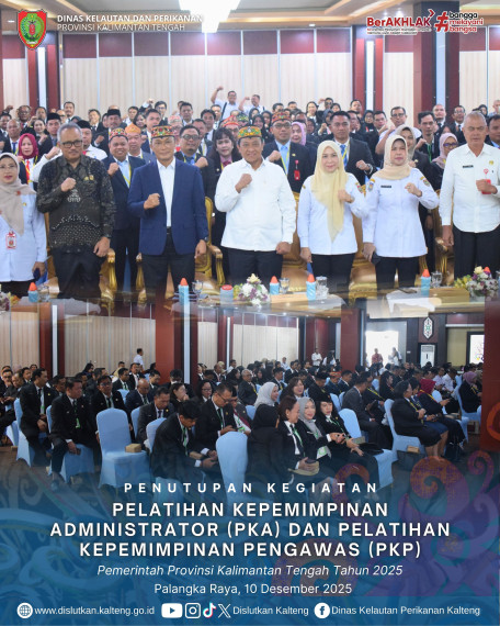 Gambar Penutupan Kegiatan Pelatihan Kepemimpinan Administrator (PKA) dan Pelatihan Kepemimpinan Pengawas (PKP) Pemerintah Provinsi Kalimantan Tengah Tahun 2025