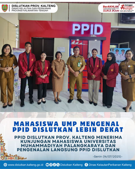 Gambar Mahasiswa Universitas Muhammadiyah Palangka Raya Mengenal PPID Dislutkan Lebih Dekat