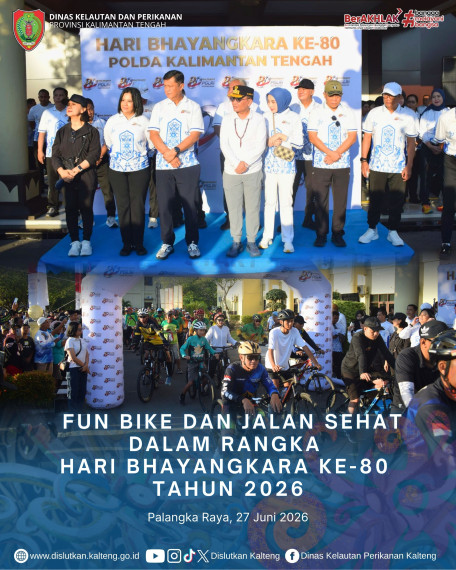 Gambar Fun Bike dan Jalan Sehat Dalam Rangka HUT Bhayangkara Ke-80 Tahun 2026