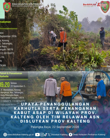 Gambar ASN DISLUTKAN KALTENG PEDULI KARHUTLA 22 September 2026