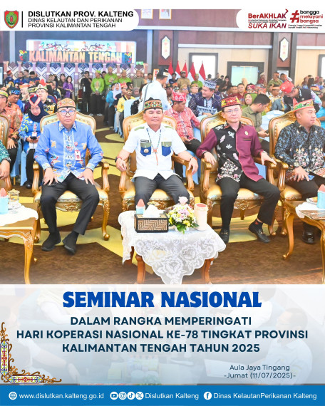 Gambar SEMINAR NASIONAL DALAM RANGKA MEMPERINGATI  HARI KOPERASI NASIONAL KE-78 TINGKAT PROVINSI KALIMANTAN TENGAH TAHUN 2025