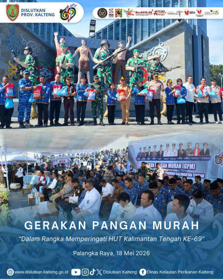 Gambar Gerakan Pangan Murah Dalam Rangka Hut Ke 69 Kalteng