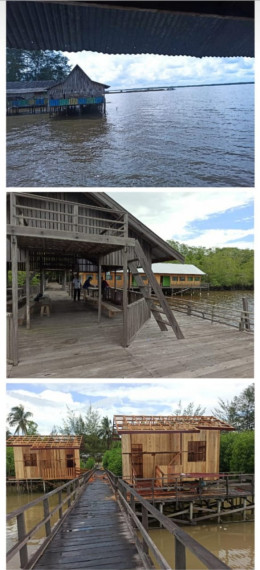 Gambar Dinas Kelautan dan Perikanan Prov. Kalteng Melakukan Pendataan Bangunan di Laut dan Sosialisasi Izin Lokasi Perairan di Kabupaten Kotawaringin Barat