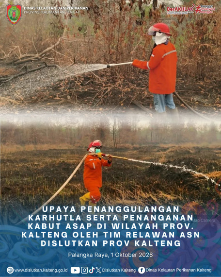 Gambar ASN DISLUTKAN KALTENG PEDULI KARHUTLA 01 Oktober 2026
