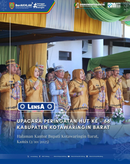 Gambar Dirgahayu ke-66 Kabupaten Kotawaringin Barat